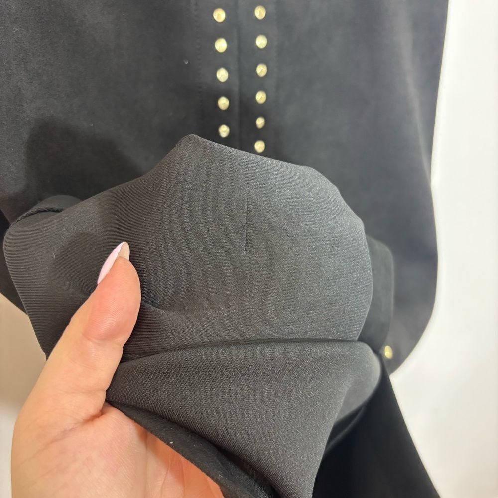 White House Black Market Faux Suede Studded Pencil Skirt - Picture 15 of 16